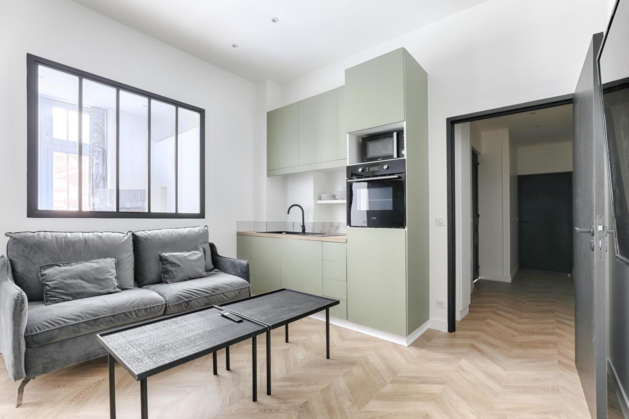 Appartement Mogador - Opera Haussmann Charming 4p 1bdr Parijs